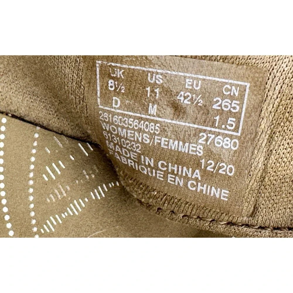 Clarks Breeze Sea Sandals Women’s 11 Taupe Cloudsteppers Comfort Adjustable vcay